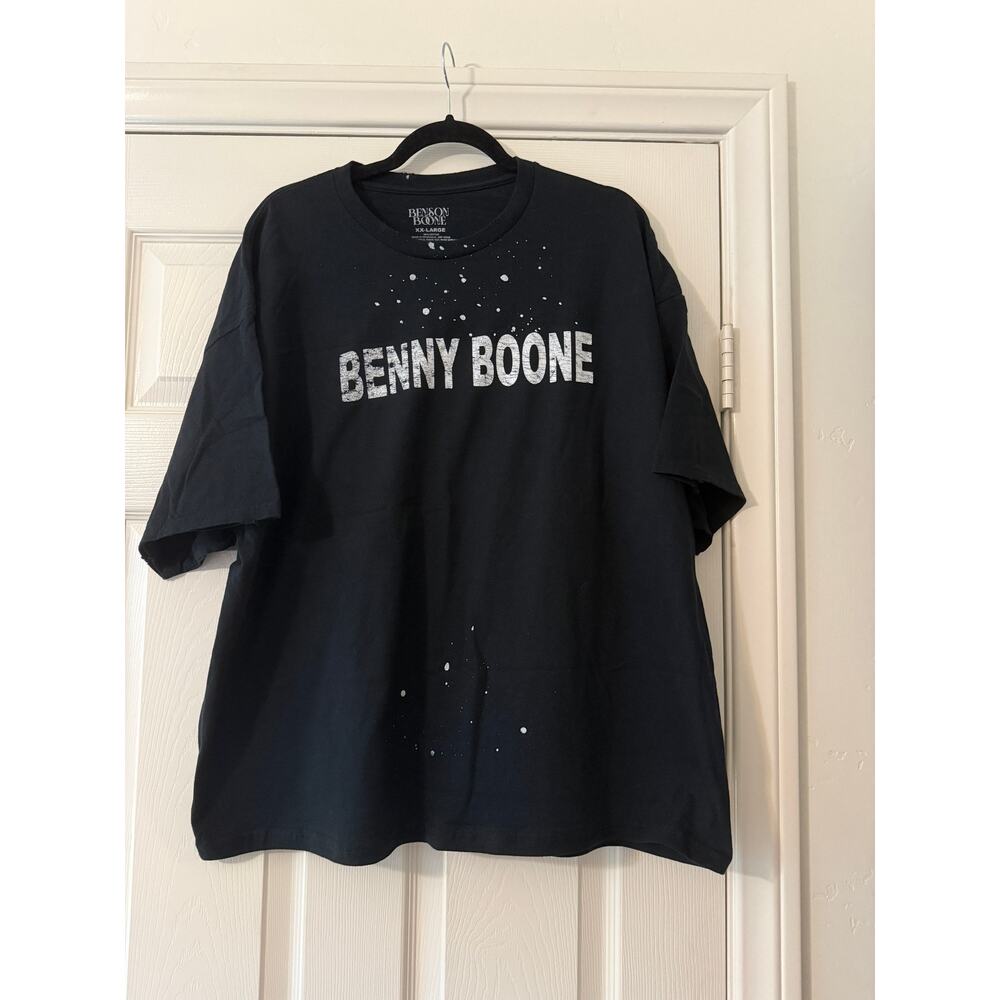 benson boone american hearts tour gray band tee 2025 women size xx-large xxl